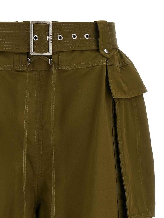 26SS 알렉산더 맥퀸 숏팬츠 868654QZAQZ3004 Green - ALEXANDER MCQUEEN