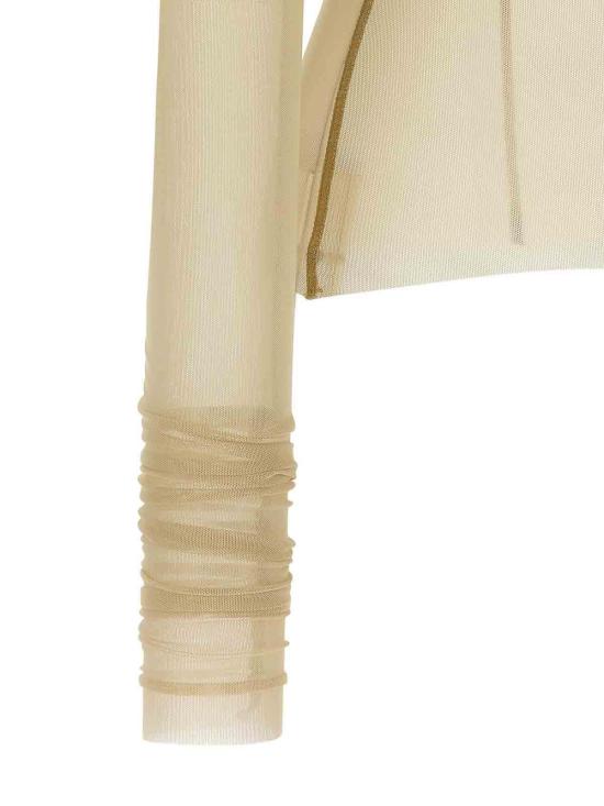 26SS 릭 오웬스 긴팔 티셔츠 RO01F6274TUSRJA138 Beige - RICK OWENS