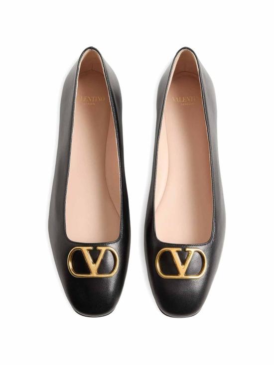 26SS 발렌티노 가라바니 플랫 슈즈 8W0S0PI8RRE0NO Black - VALENTINO GARAVANI