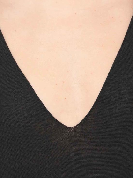 26SS 릭 오웬스 긴팔 티셔츠 RP01F6623WS09 Black - RICK OWENS