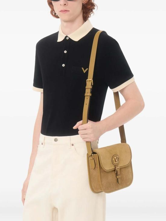 26SS 발렌티노 가라바니 폴로 티셔츠 8V0MH01KBGT9RA Black - VALENTINO GARAVANI