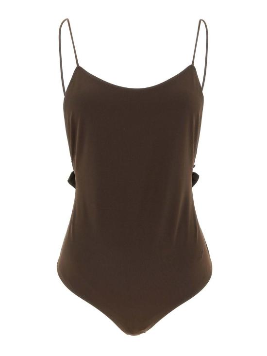 26SS 자크뮈스 카바나 러플 원피스 수영복 수영복 26EOPW00050AW00096850 Brown