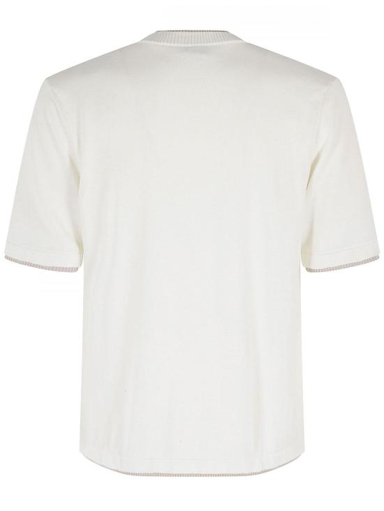 26SS 일레븐티 반팔 티셔츠 M76MAGM31MAG0M01501 White - ELEVENTY