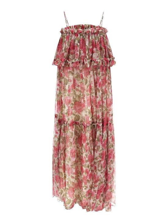 26SS 끌로에 롱 원피스 CH26UR12427891Y Nude Neutrals - CHLOE