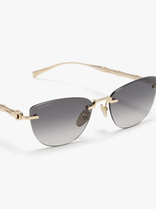 26SS 구찌 선글라스 859478I33308012 Gold - GUCCI