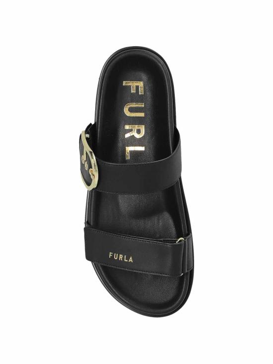 26SS 훌라 뮬/슬리퍼 YL56SOEBX4513O6000 Black - FURLA