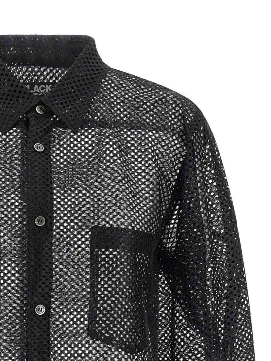 26SS 꼼데가르송 긴팔 셔츠 1QB0161 Black - COMME DES GARCONS