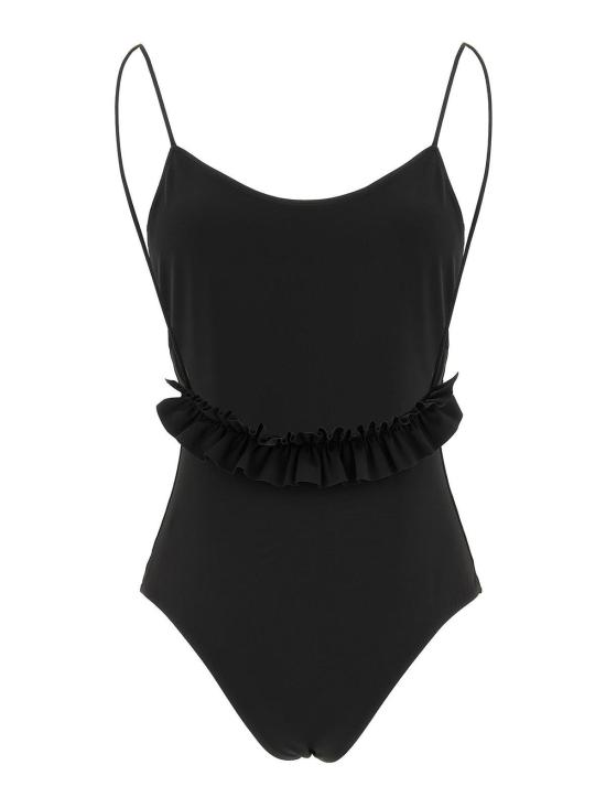 26SS 자크뮈스 카바나 러플 원피스 수영복 수영복 26EOPW00050AW00096990 Black - JACQUEMUS