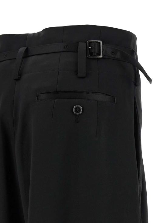 26SS 와타나베 준야 팔라초 팬츠 JQP0231 Black - JUNYA WATANABE