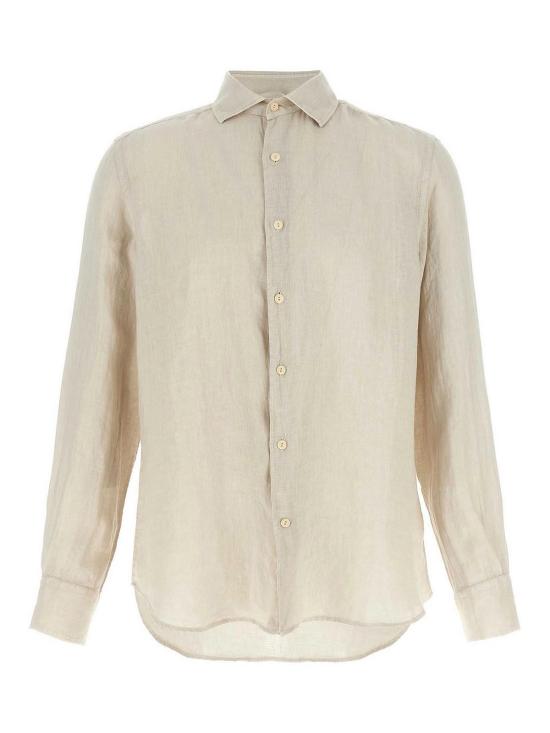26SS 세인트바쓰 긴팔 셔츠 PAMPLONALINEN10HGRAIN Beige