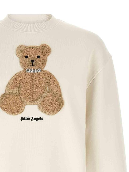 26SS 팜앤젤스 탑 PMBA08HS26FLE00903600360 White - PALM ANGELS