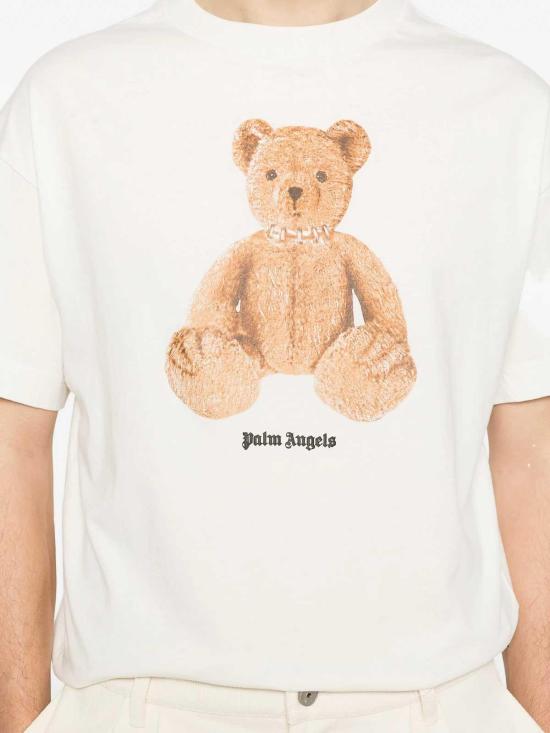 26SS 팜앤젤스 반팔 티셔츠 PMAA109S26JER00A0360 Brown - PALM ANGELS