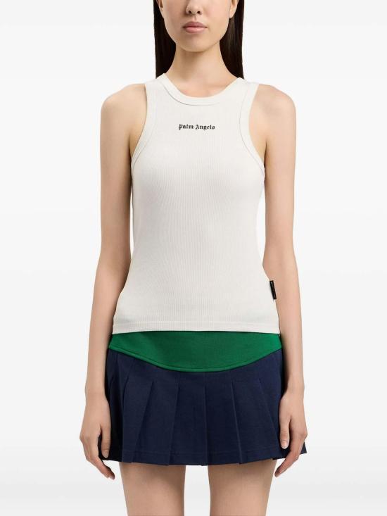 26SS 팜앤젤스 민소매 티셔츠 PWAC024S26JER0010310 Black - PALM ANGELS