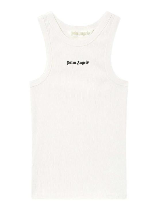26SS 팜앤젤스 민소매 티셔츠 PWAC024S26JER0010310 Black