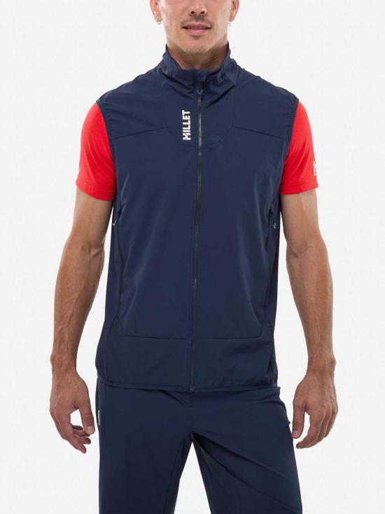 26SS 밀레 베스트 MIV10779N7317 Blue - MILLET