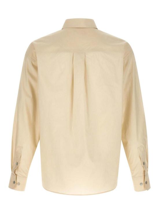 26SS 르메르 긴팔 셔츠 SH1236LF1500WH048 Beige - LEMAIRE
