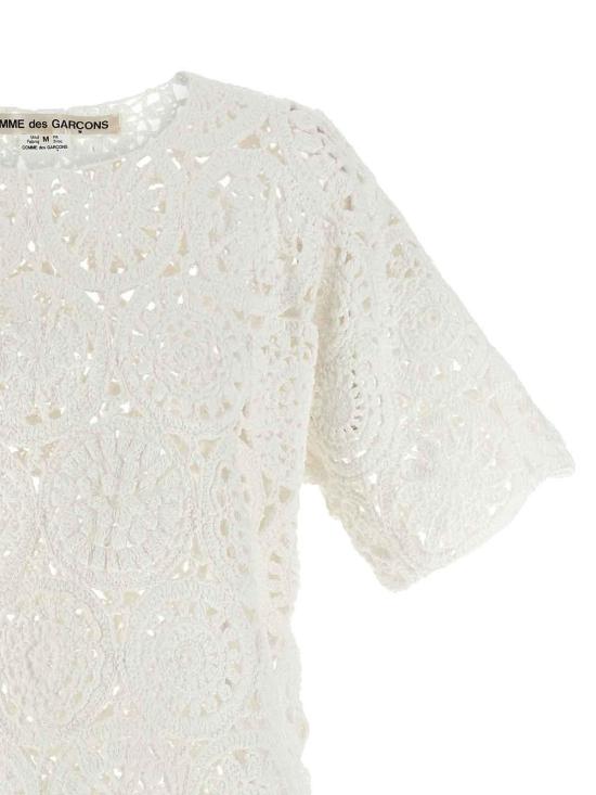 26SS 꼼데가르송 반팔 티셔츠 GQN0141 Beige - COMME DES GARCONS