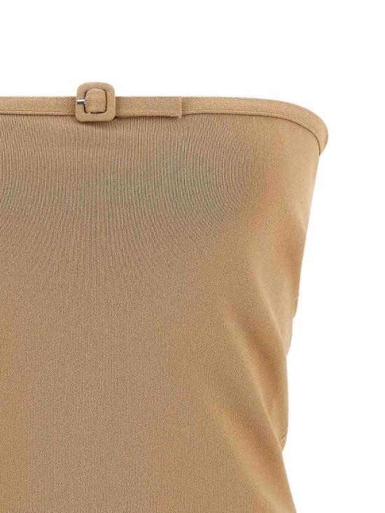 26SS 쿠레쥬 민소매 티셔츠 226MTO526FI00631019 Beige - COURREGES