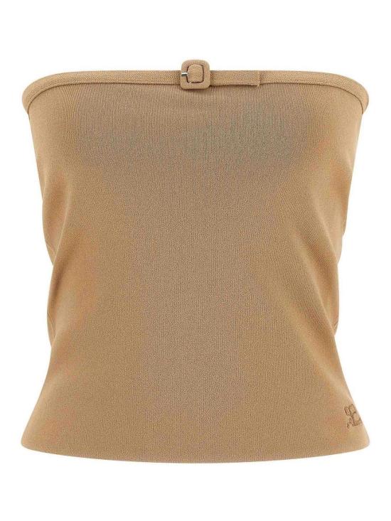 26SS 쿠레쥬 민소매 티셔츠 226MTO526FI00631019 Beige