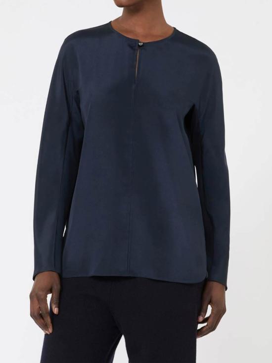 26SS 막스마라 긴팔 티셔츠 261119E20 Blue - MAX MARA