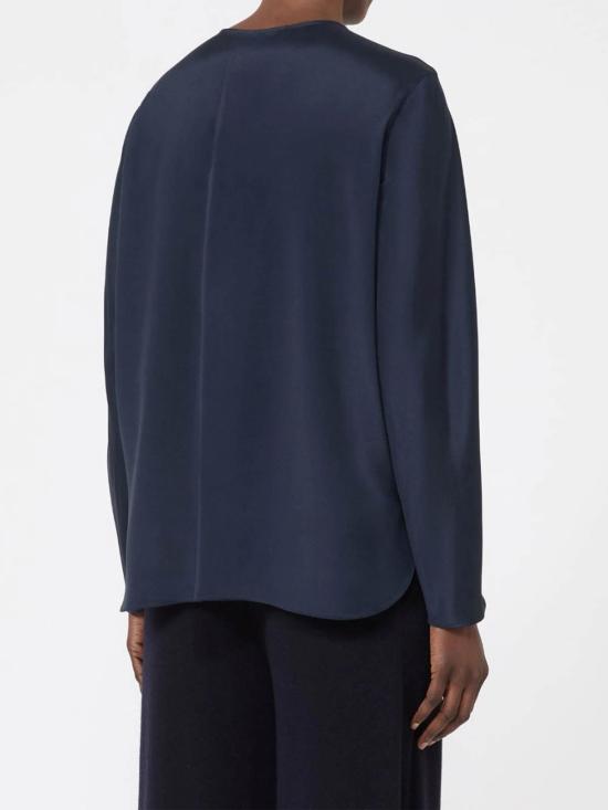 26SS 막스마라 긴팔 티셔츠 261119E20 Blue - MAX MARA
