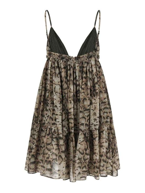 26SS 핑코 숏 원피스 106917A3APCZ9 Grey - PINKO