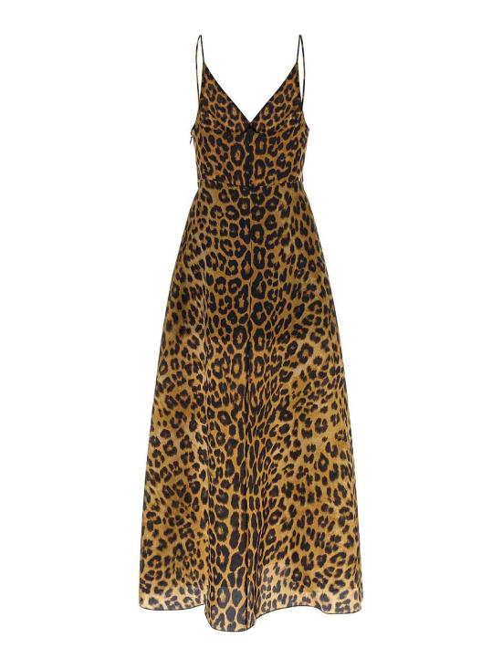 26SS 알베르타 페레티 롱 원피스 047401501888 Brown - ALBERTA FERRETTI