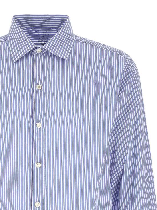 26SS 엠에프펜 긴팔 셔츠 M126014EMBASSYSTRIPE Light Blue - MFPEN
