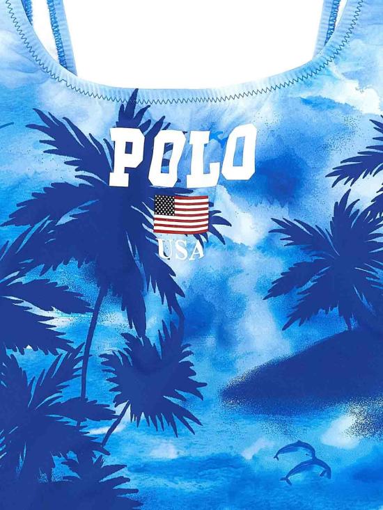 26SS 폴로 랄프로렌 원피스 수영복 21609410 Blue - POLO RALPH LAUREN