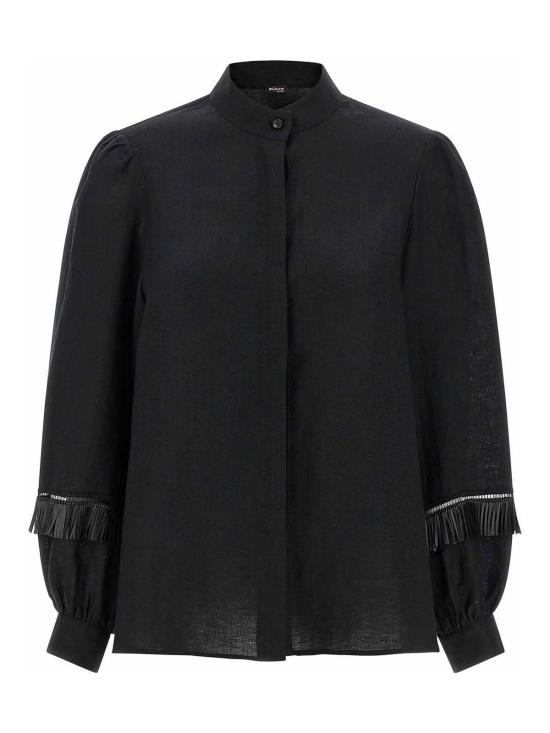 26SS 키톤 셔츠 D61425H0969003002 Black