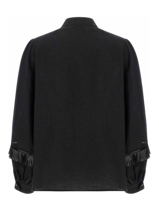 26SS 키톤 셔츠 D61425H0969003002 Black - KITON