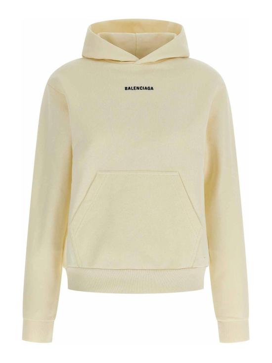 26SS 발렌시아가 후드 티셔츠 851238TTVJ29020 Beige