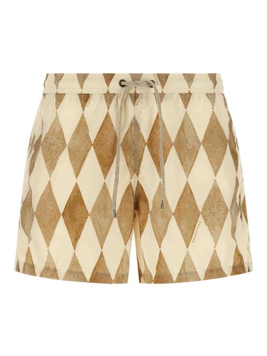 26SS 발렌타인 숏팬츠 BMU010SPL0174035 Beige