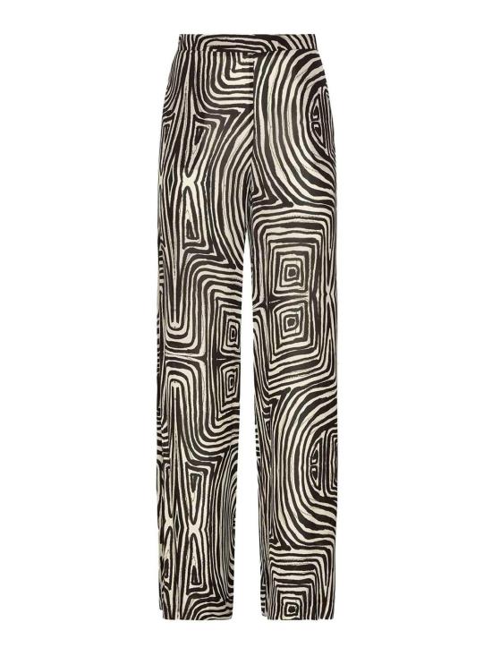26SS 엘레나미로 스트레이트 팬츠 P194P200490N001 Black