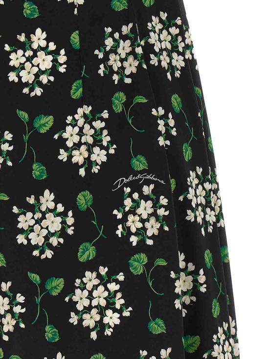 26SS 돌체앤가바나 미디 원피스 F659HTFSA85HX6BX Black - DOLCE & GABBANA