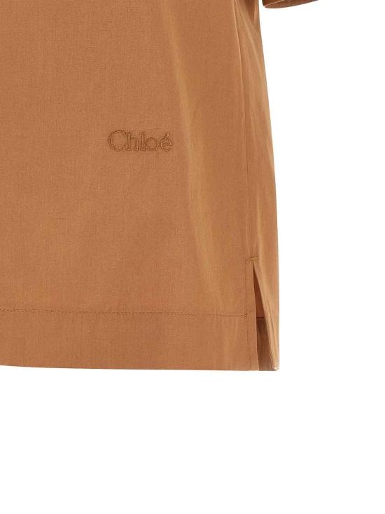26SS 끌로에 셔츠 CH26UHT8914426U Brown - CHLOE