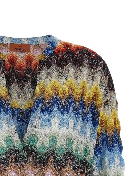 26SS 미소니 긴팔 티셔츠 DS26SJ01BR015JSMSNV Multicolour - MISSONI