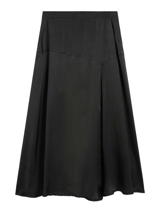 26SS 펜스 미디 스커트 W0046037001T999 Black