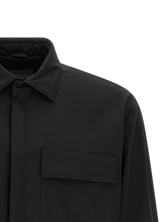 26SS 에르노 긴팔 셔츠 GI000620U12803Z9300 Black - HERNO