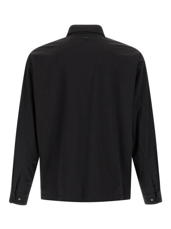 26SS 에르노 긴팔 셔츠 GI000620U12803Z9300 Black - HERNO