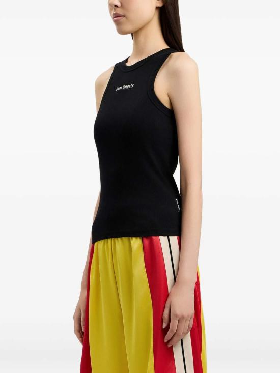 26SS 팜앤젤스 민소매 티셔츠 PWAC024S26JER0011003 Black - PALM ANGELS
