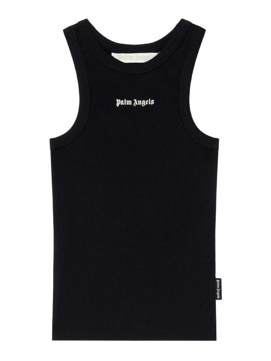 26SS 팜앤젤스 민소매 티셔츠 PWAC024S26JER0011003 Black