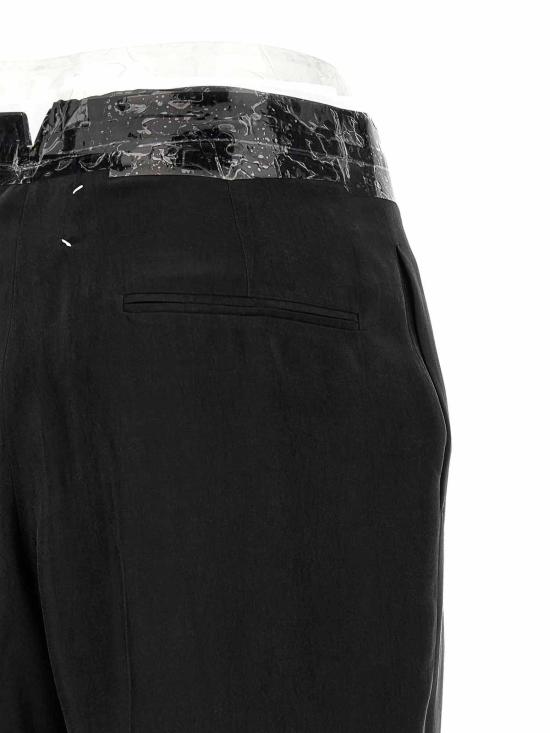 26SS 마르지엘라 스트레이트 팬츠 S29KA0401M35901900 Black - MAISON MARGIELA