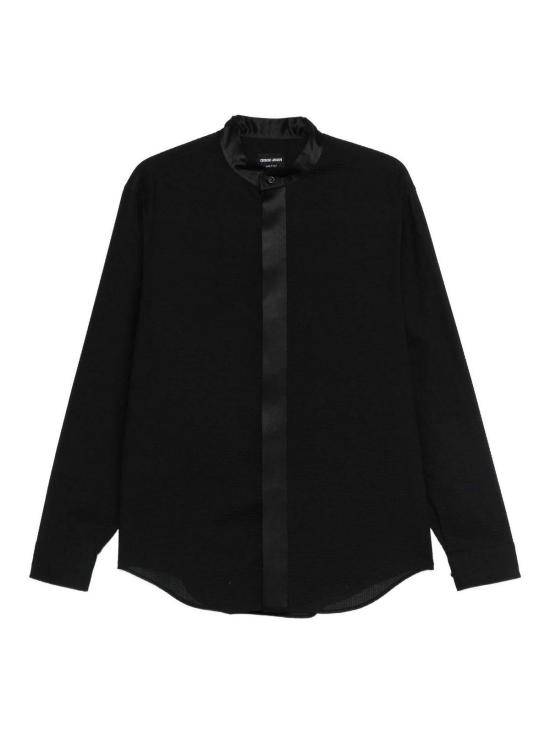 26SS 조르지오 아르마니 긴팔 셔츠 GM003578TE11186UC001 Black