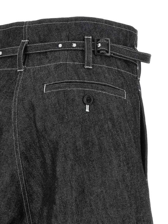 26SS 와타나베 준야 플레어 팬츠 JQP0081 Black - JUNYA WATANABE