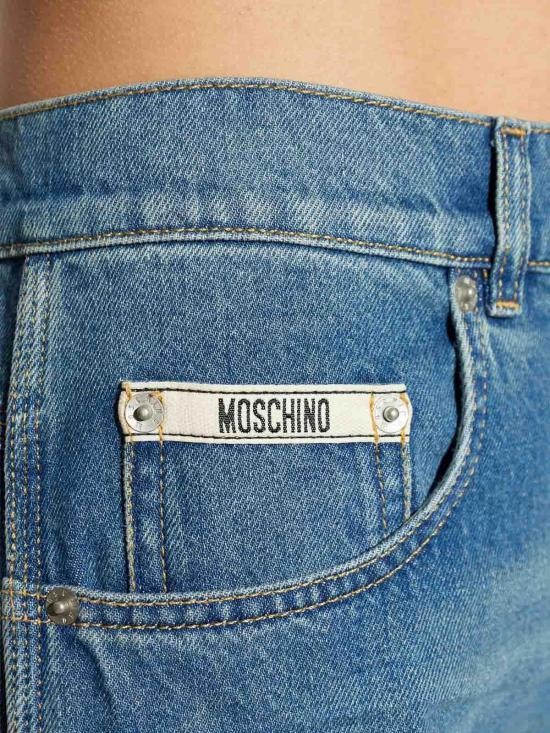 26SS 모스키노 데님 팬츠 030405300281 Blue - MOSCHINO