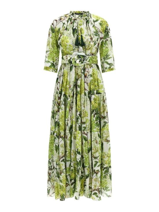 26SS 사만다 성 롱 원피스 EDENDRESSWHITEYELLOW Green