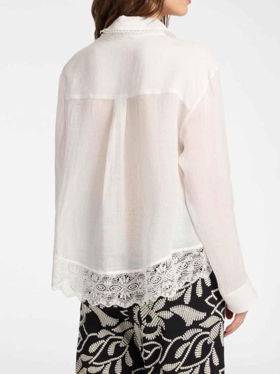 26SS 엘레나미로 셔츠 5194P000280N001 White - ELENA MIRÒ
