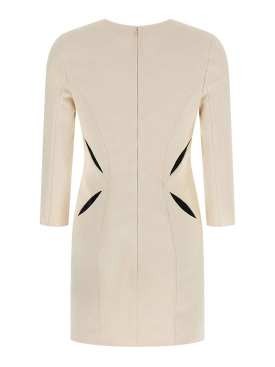 26SS 엘리자베타프랜치 미디 원피스 AB86861E2E84 White - ELISABETTA FRANCHI
