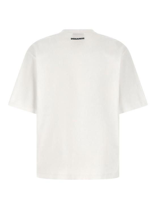 26SS 디스퀘어드2 반팔 티셔츠 S78GD0121D20033100 White - DSQUARED2